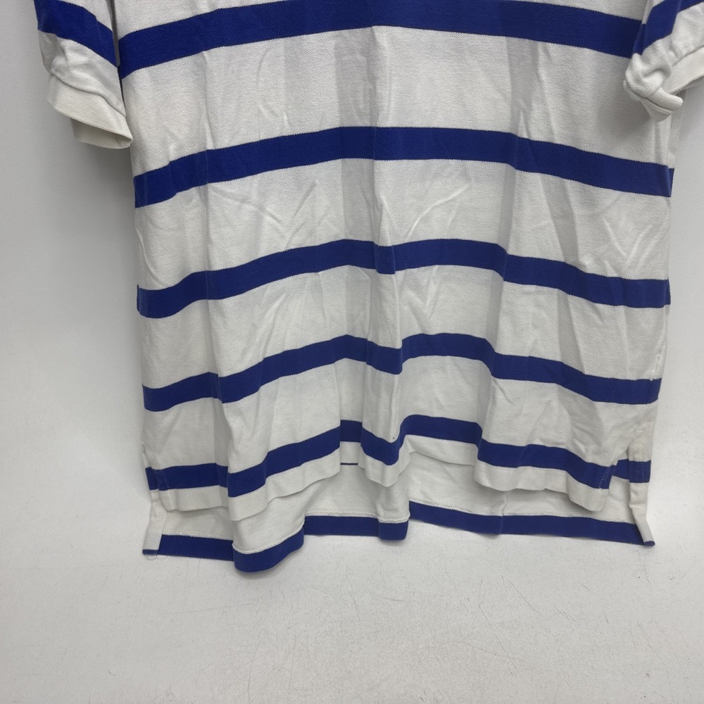Polo Ralph Lauren Big And Tall Blue And White Striped Polo XLT - Picture 6 of 8
